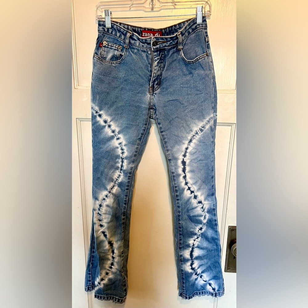 Vintage Tie Dye Jeans 1990’s Zana Di Juniors Size 3